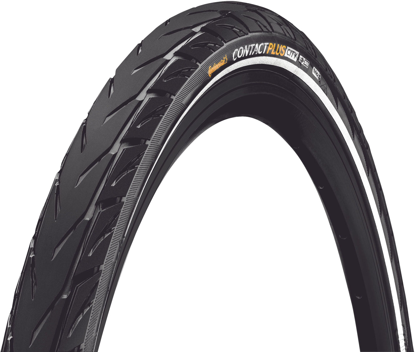 Continental Contact Plus City Drahtreifen 28" E-50 Reflex schwarz