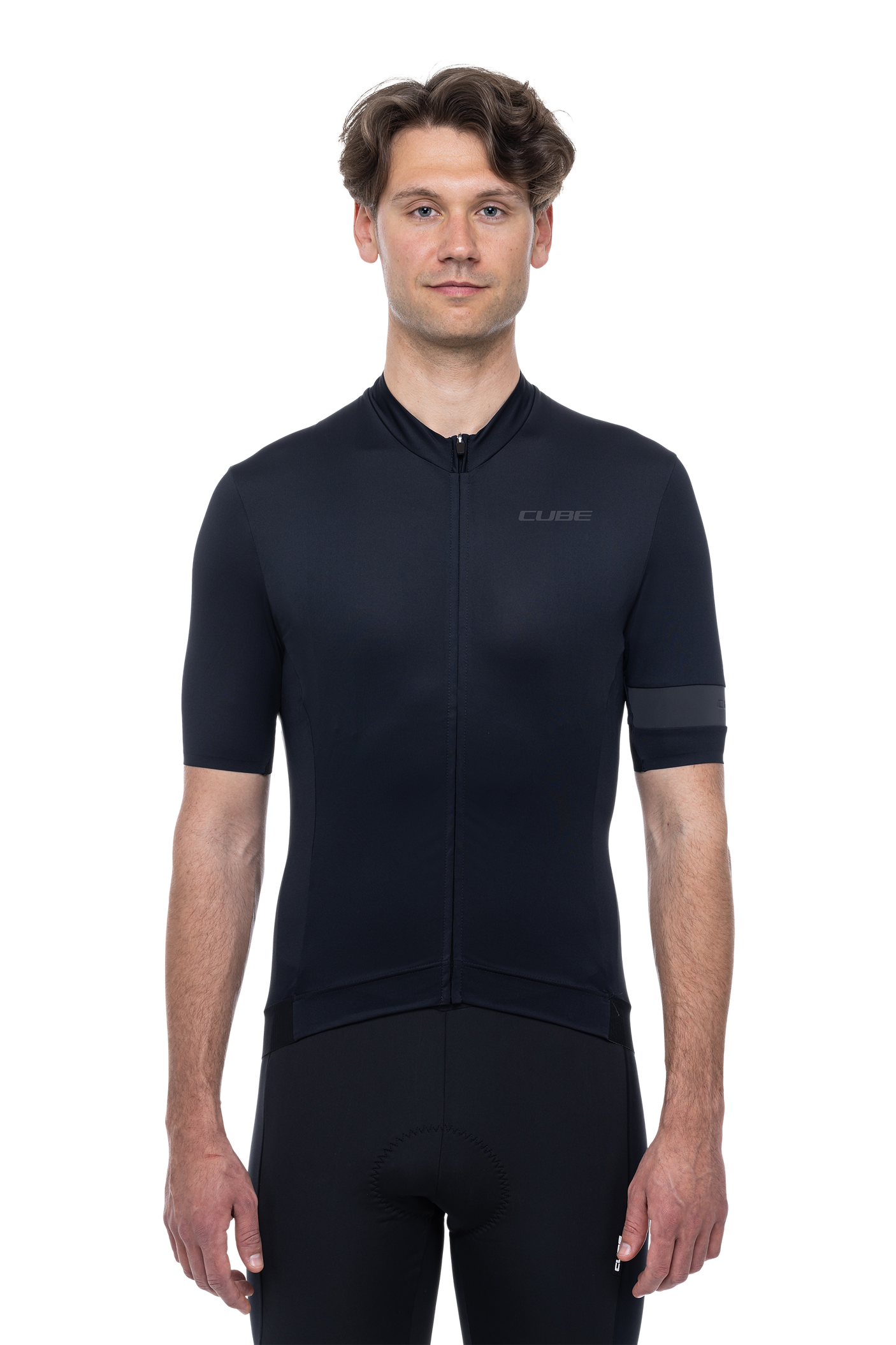 CUBE BLACKLINE Trikot kurzarm black Herren