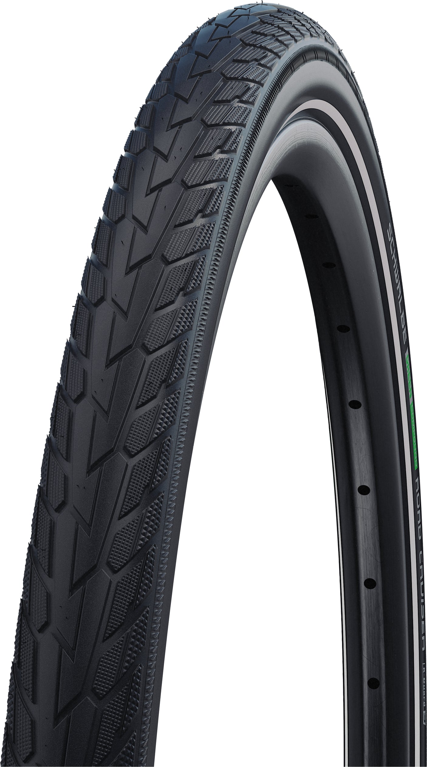 SCHWALBE Road Cruiser Drahtreifen 28x1.60" K-Guard Active Reflex schwarz