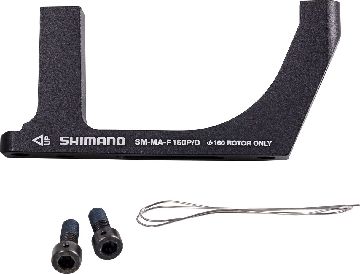 Shimano Flat Mount Road Scheibenbremsadapter PM/FM 160mm vorne