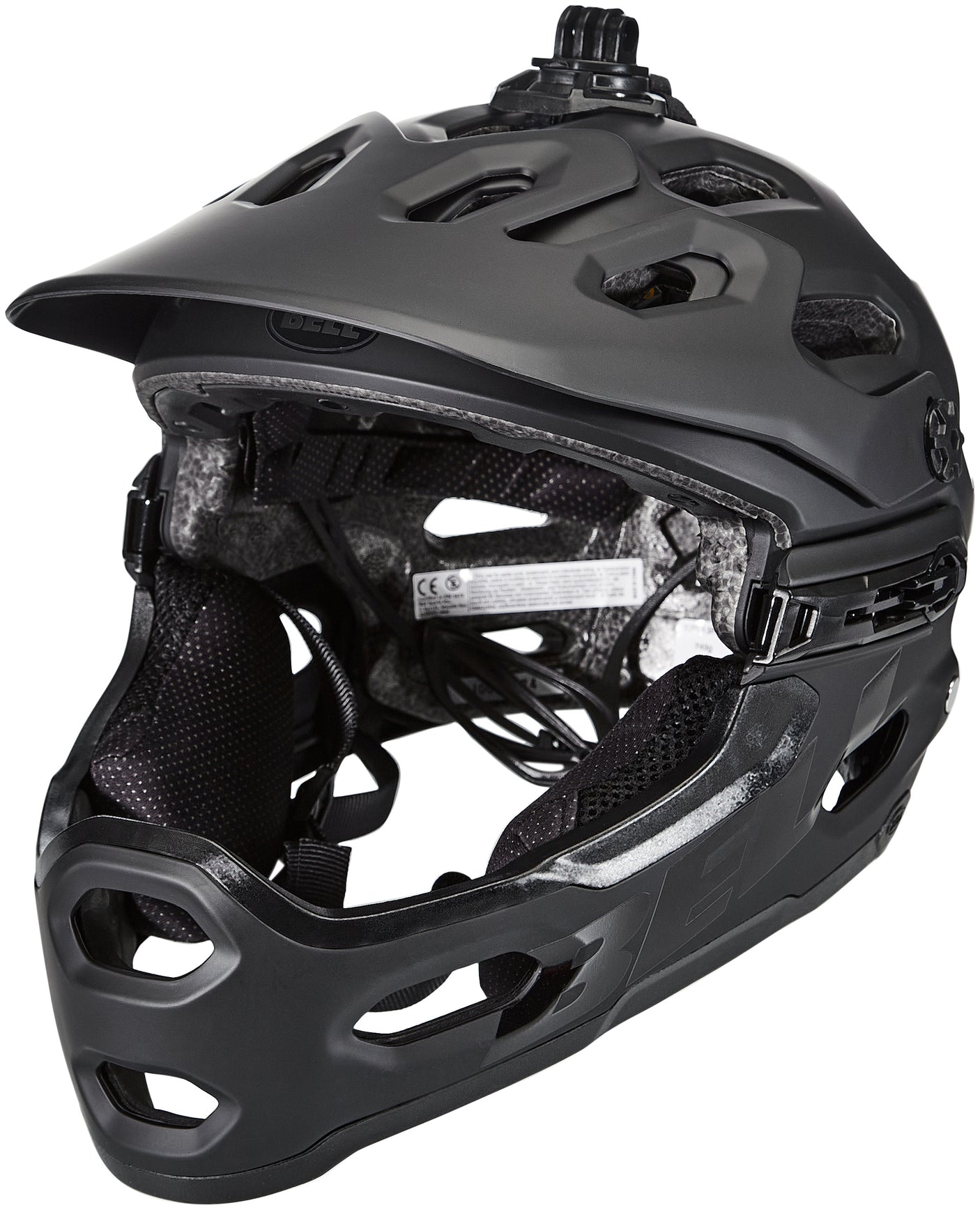 Bell Super 3R MIPS Helm schwarz