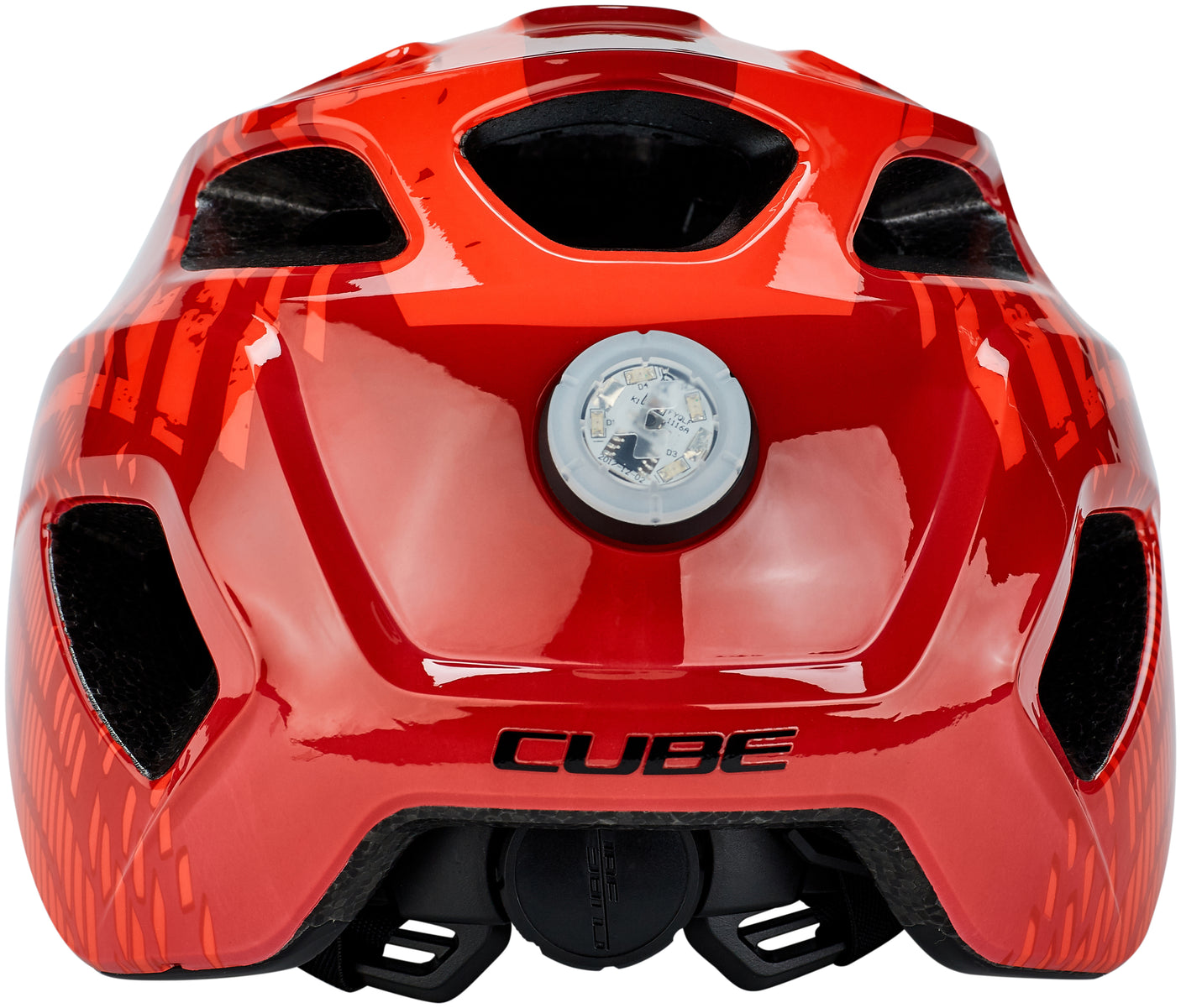 CUBE Helm ANT Kinder red splash