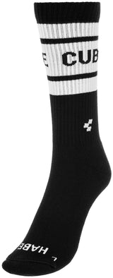 CUBE Socke After Race High Cut black´n´white