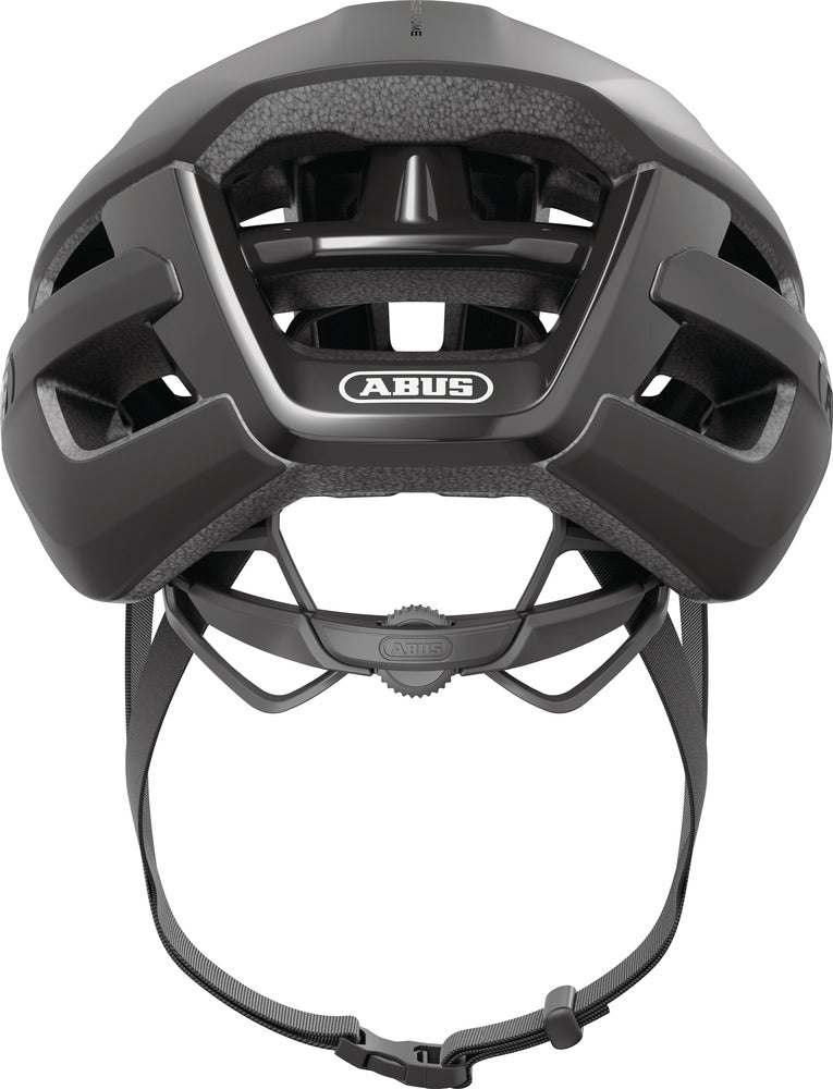 ABUS Powerdome Helm Road velvet schwarz