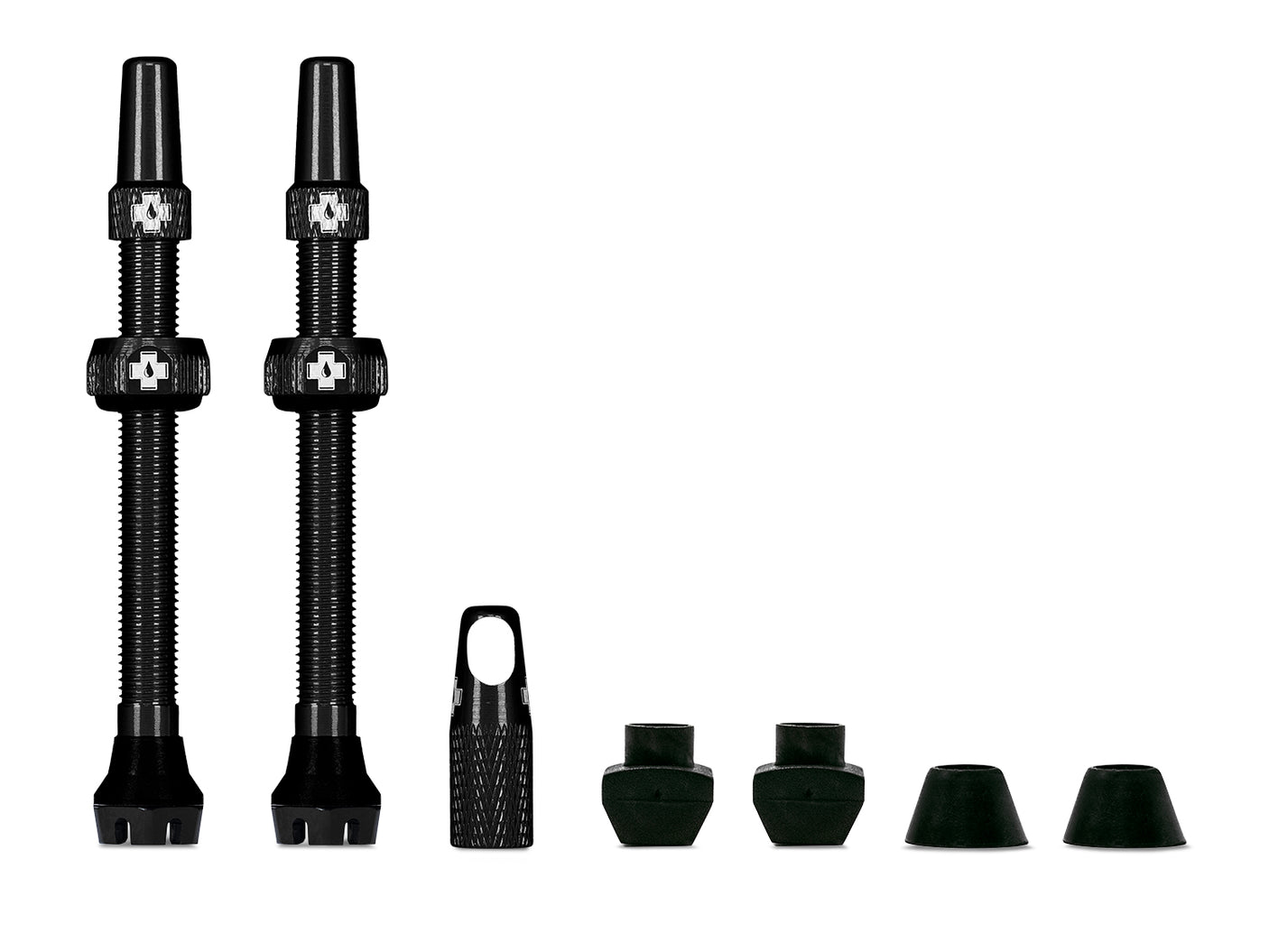 Muc-Off V2 Tubeless Ventil-Kit 44mm schwarz