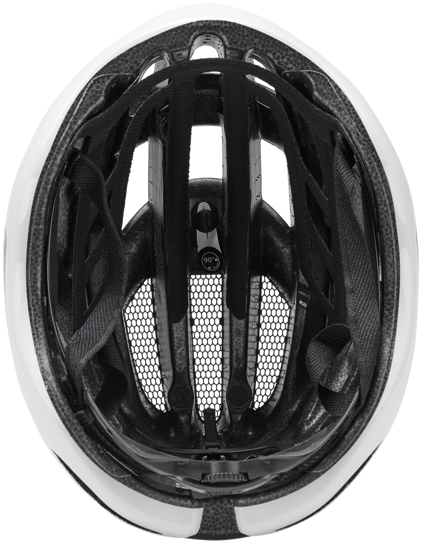 ABUS Airbreaker Helm Road polar weiß