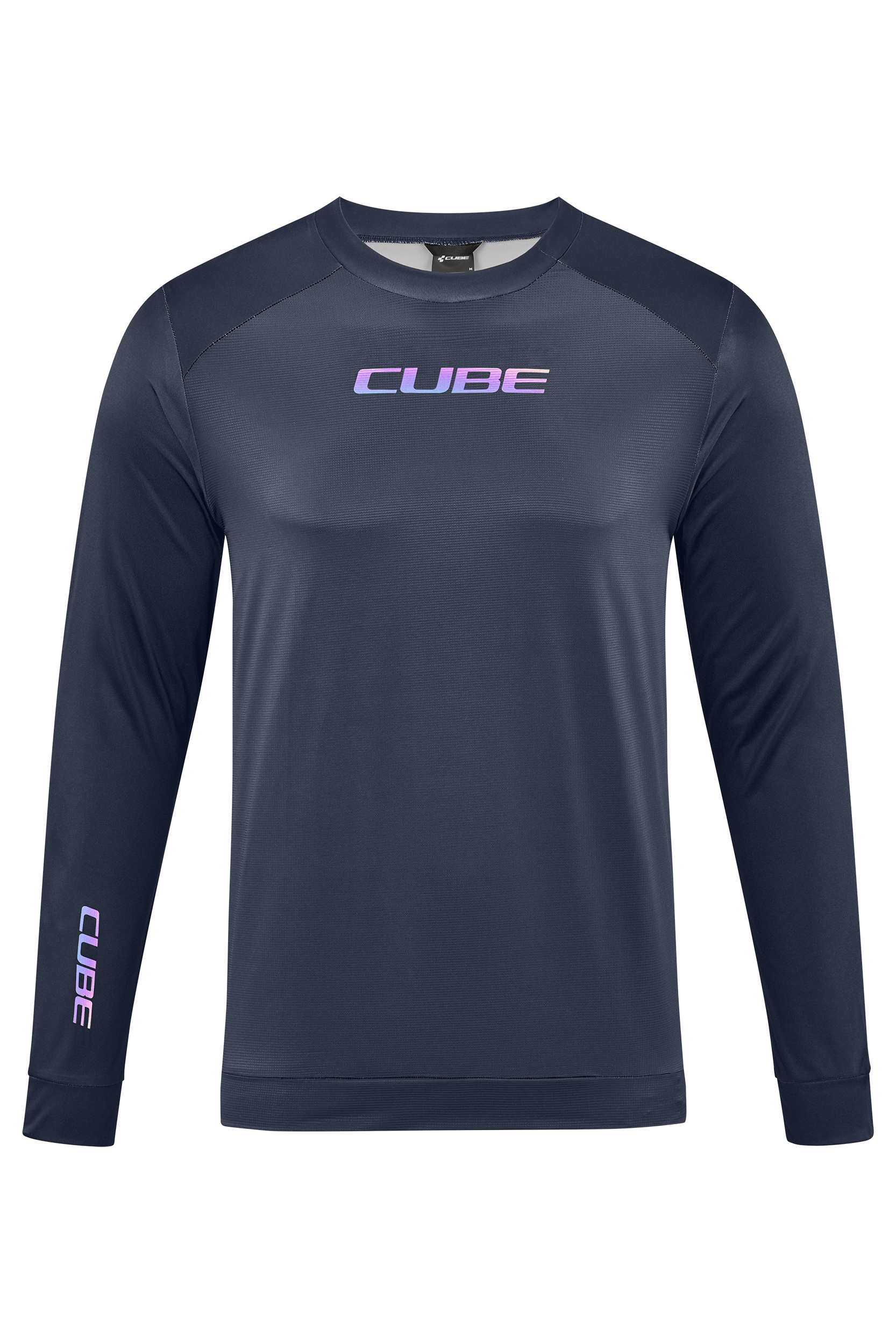 CUBE ATX Rundhalstrikot langarm black Herren