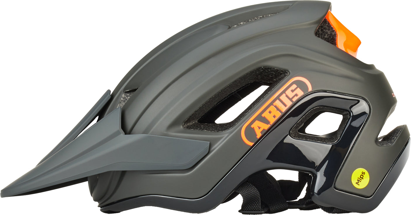 ABUS Cliffhanger MIPS Helm MTB pine grün