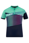 CUBE TEAMLINE Trikot ROOKIE kurzarm blue´n´mint