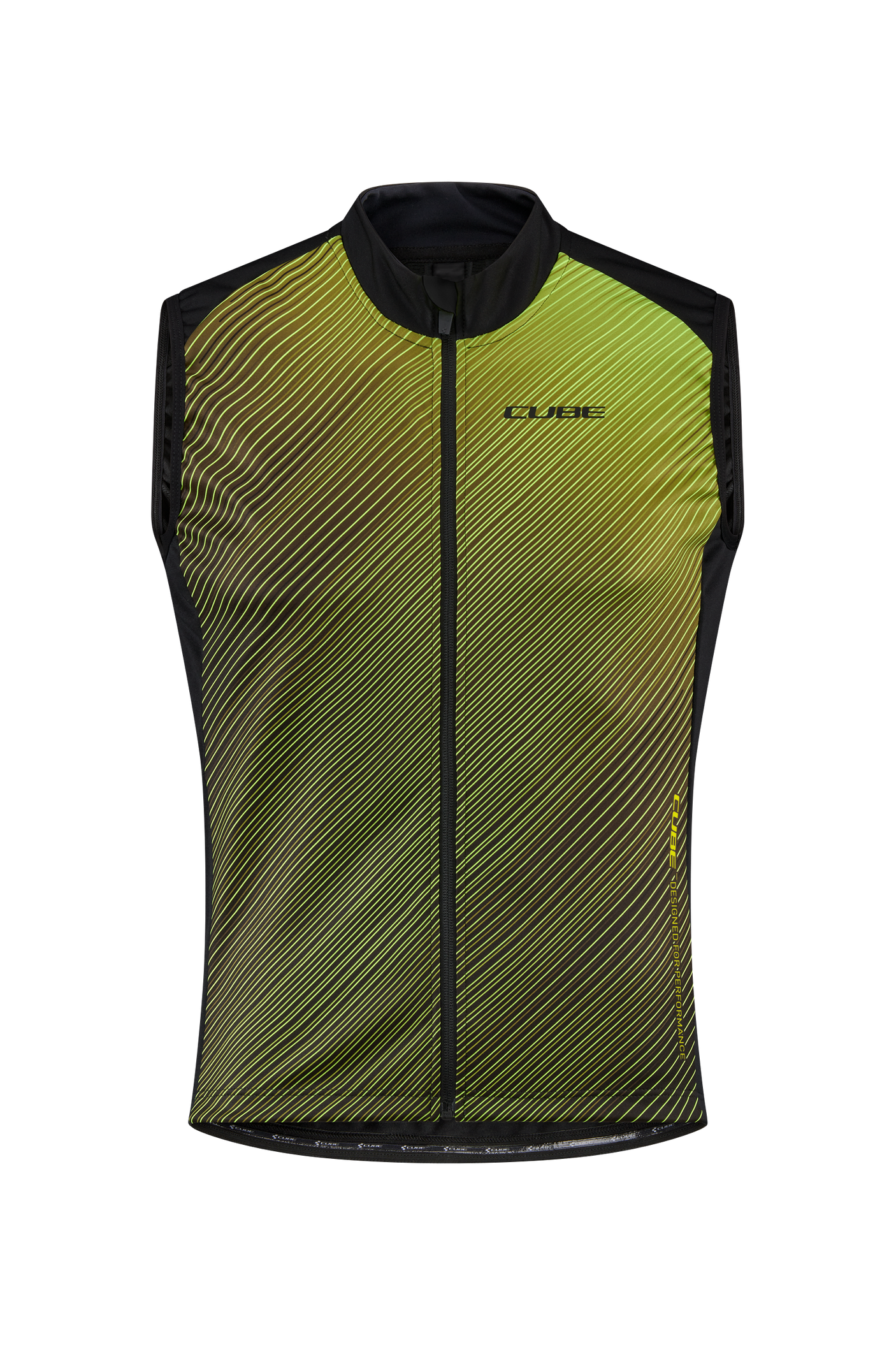 CUBE BLACKLINE Softshellweste Safety black´n´neon yellow