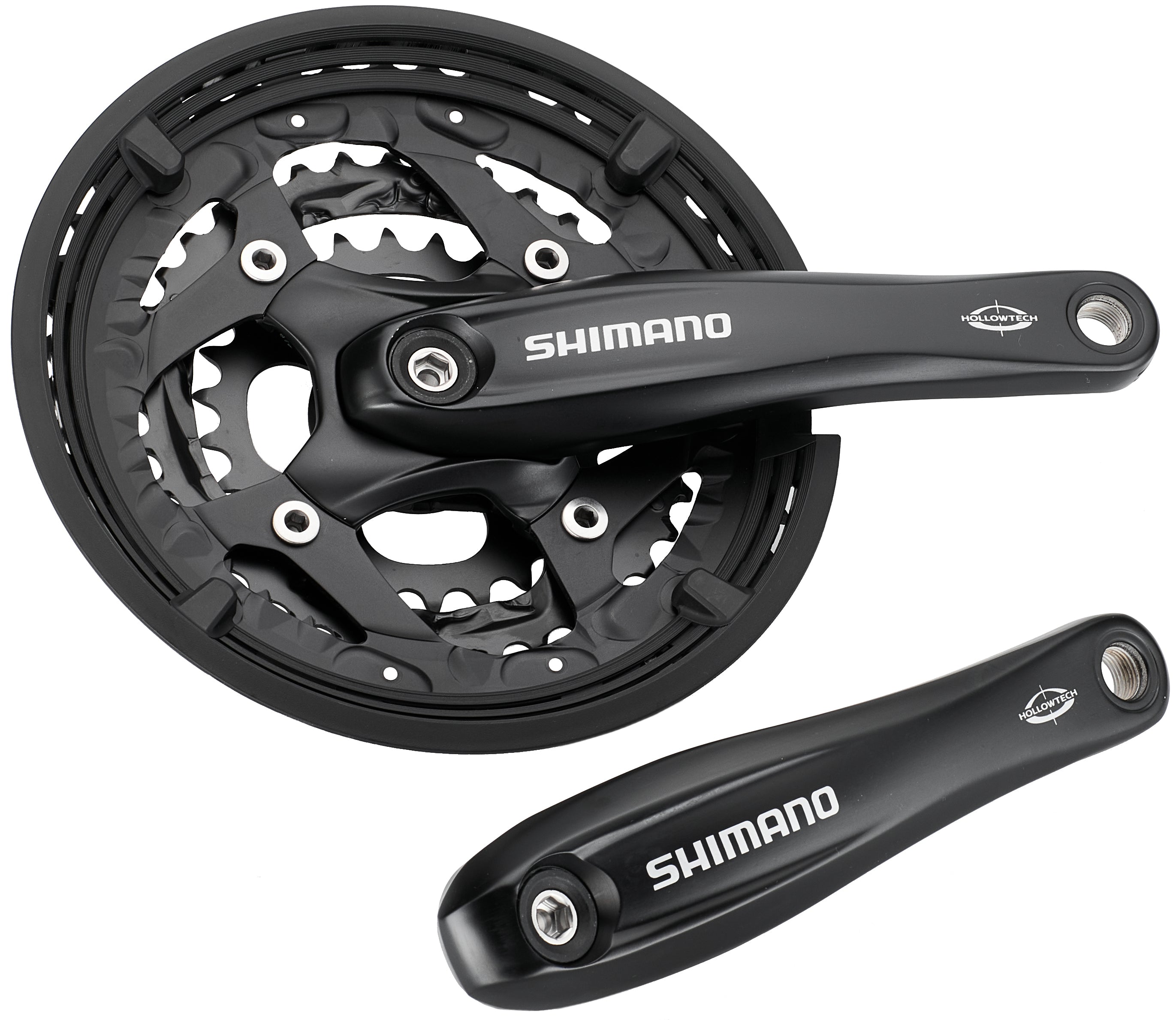 Shimano Trekking FC-T521 Octalink Kurbelgarnitur 3x10-fach 48-36-26 Zähne schwarz