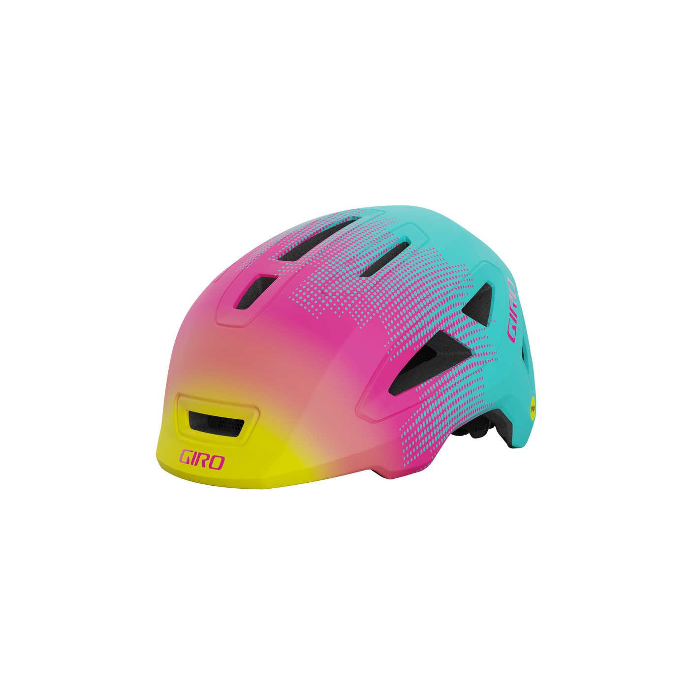 Giro Scamp II Helm matte teal/pink towers