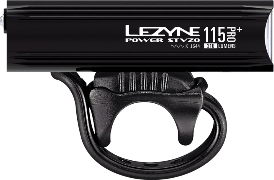 Lezyne Power Pro 115 LED Frontlicht schwarz-glänzend