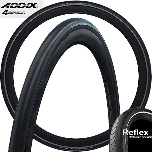 Schwalbe ONE 365 Performance Faltreifen 28-622 Addix 4Season schwarz-skin/schwarz-reflex